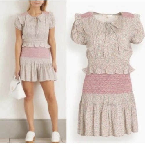 Loveshackfancy toto mini abito - loveshackfancy,
