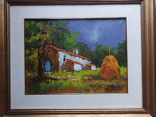 Dipinto a olio su tela,  30 X