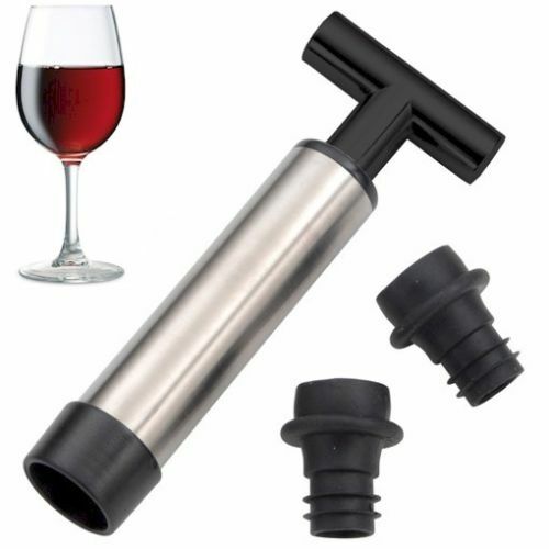 Pompa salva vino bottiglia con - pompa,