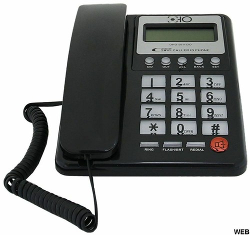 Telefono fisso con tasti