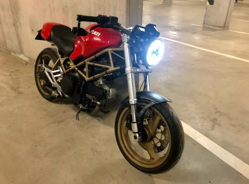 Faro led moto per - 7",