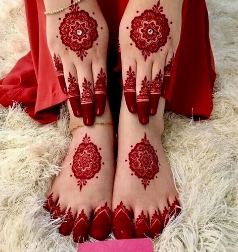 Arzoo cono sposa mehedi - arzoo,