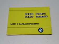 BMW 316-318-320-320 i USO E MANUTENZIONE LIBRETTO MANUALE 1977