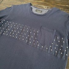 Zara Man Dark Blue Navy Shirt