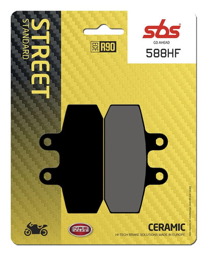 Sbs 588hf pastiglie - pastiglie, freno
