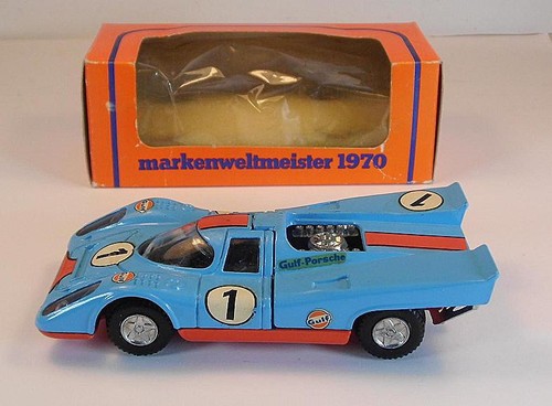 Mercury porsche 917 gulf - mercury, 1/43