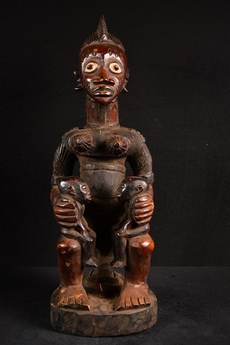 Figura yoruba africana grande - figura,