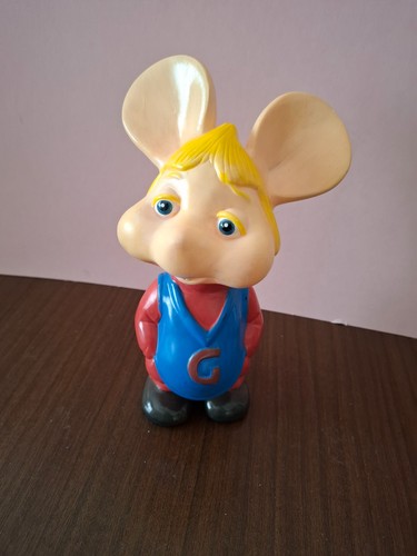 Topo gigio gomma pvc maria - topo,