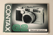 Contax G2  Manuale Istruzioni Italiano (ORIGINALE)