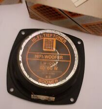 VISATON Hi-Fi Woofer 40/60W Tieftoner Altoparlante vintage audio suono musica