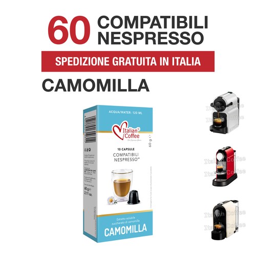Capsule cialde camomilla - 60,