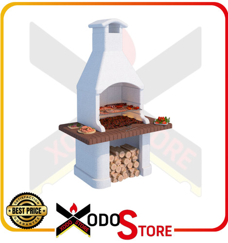 Barbecue legna muratura - a,