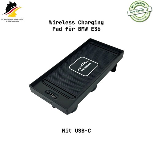 Bmw e36 wireless charging pad - bmw,