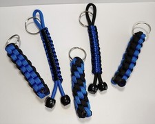 Portachiavi Fatto A Mano Calcio serie Inter in Corda paracord 3 mm
