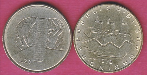 S73 san marino lire 1976 - ,