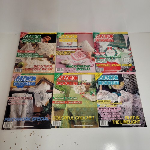 Lot vtg 90s magic crochet - magic,