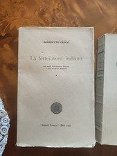 Benedetto Croce la Letteratura