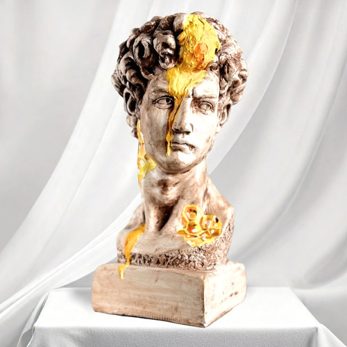 Scultura miele alveare - , david