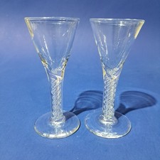 Bicchieri cordiali in vetro