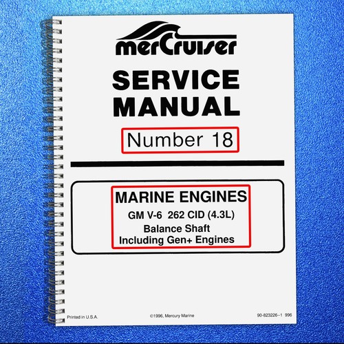 Mercury mercruiser 18 - no.,