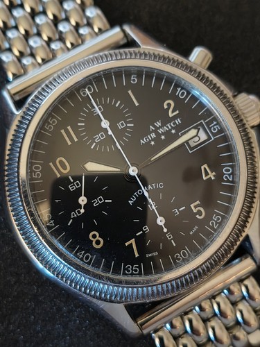 Agir watch pilot chronograph - watch,
