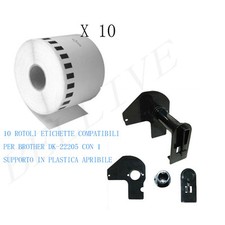 10 X Etichette Compatibile per