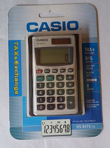 Casio te calculadora - casio, hs