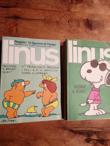 Linus annata completa 1989 - completa, +