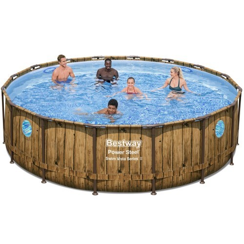 Piscina fuoriterra rotonda - fuoriterra,
