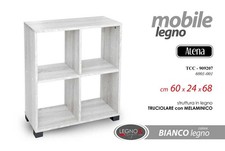 LIBRERIA SCAFFALE CUBO