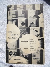 1949 COLUMBIA Ready Reference