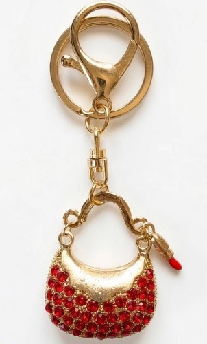 Portachiavi borsetta oro