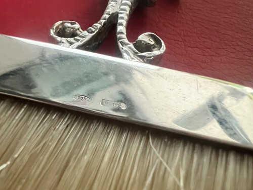 Spazzola tavolo argento - da, 800