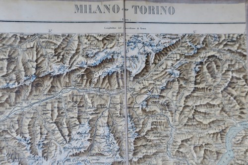 Piemonte milano torino carta - piemonte,