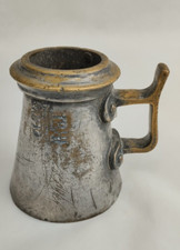 Tazza misurino 100° zarista rara da collezione vintage antiquariato zarista Russia