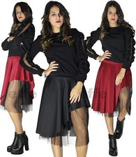 Gonna donna velata minigonna