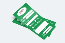 4 adesivi promemoria servizio