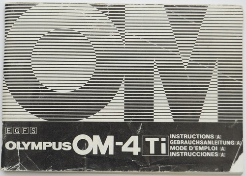 Olympus ti manuale - ti,