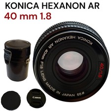 Konica Hexanon AR Lens 40/1.8