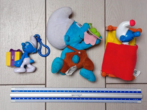 Lotto puffi peluche puffo - peluche,