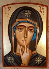 Icona ortodossa  dipinta a