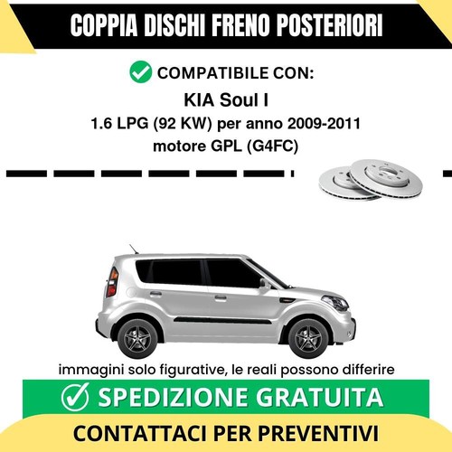 Coppia dischi freno - freno, posteriori