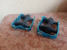 Pedali flat turchese Odissey  Vintage MTB 90's