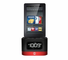 NEW - iHome (iK50) SMARTDESIGN FM Stereo Sveglia e Caricatore Altoparlante