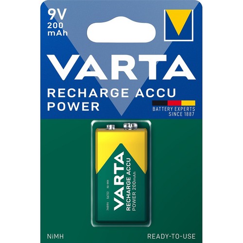 Varta ricaricabile v - v, volt