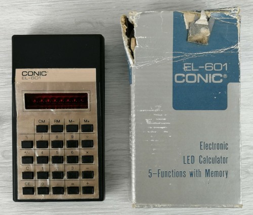 Conic 601 calcolatrice - conic,