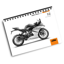 KTM 2016 - RC 125 200 - MANUALE D'USO RISTAMPATO
