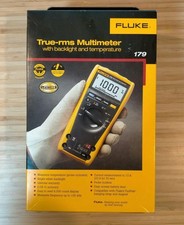 Multimetro digitale Fluke 179 True RMS retroilluminazione temperatura CAT III...
