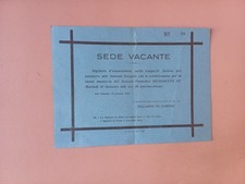 VECCHIO BIGLIETTO AMMISSIONE