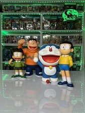 Medicom toy Figure Linea Sofubi - Doraemon Set Nobita Doraemon Goda Suneo